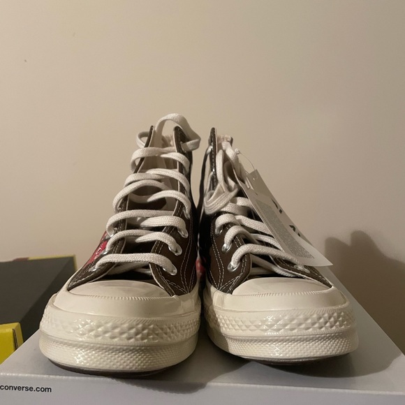 Comme Des Garcons Play X Chuck Taylor All Star High Play - Picture 2 of 3